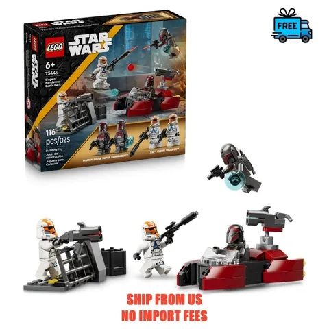 LEGO Star Wars Siege of Mandalore Battle Pack Building Toy for Boys & Girls - Th