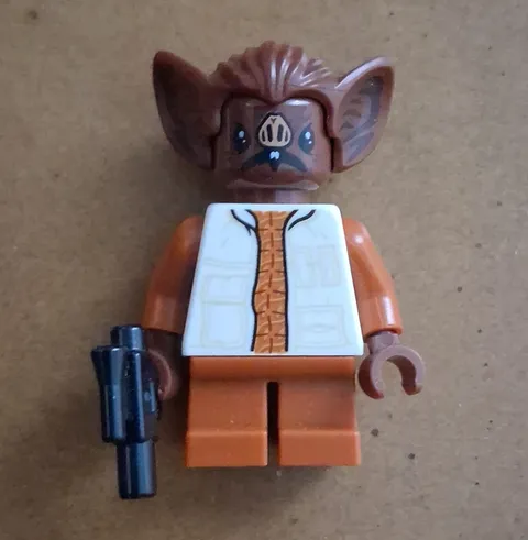 LEGO Star Wars Greedo Minifigure w/ Black Blaster 1pc Age 4+ Movies