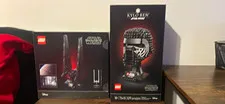 LEGO Star Wars Kylo Ren’s starship 75406 + kylo ren’s helmet 75415 bundle