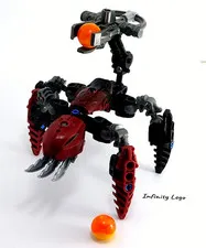LEGO Bionicle 2007 Hydruka Thulox Set 8931 Figure Minifigure (over 35 pieces)