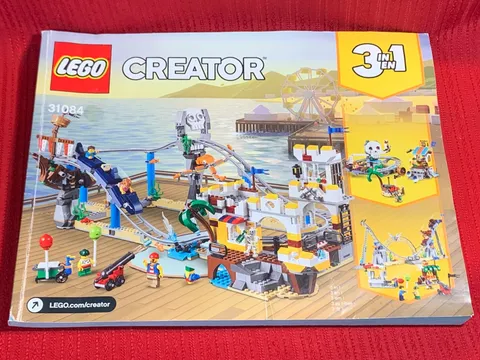 Lego CREATOR 31084 Instruction Manual ONLY 3 In 1