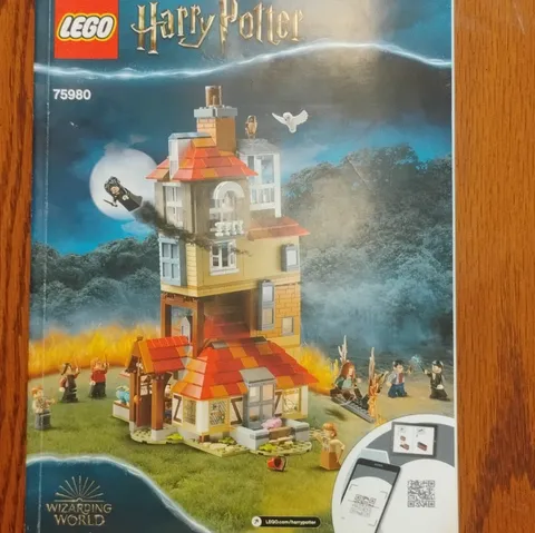 LEGO Harry Potter 75980 Attack on the Burrow Illustrated Manual Booklet 2020