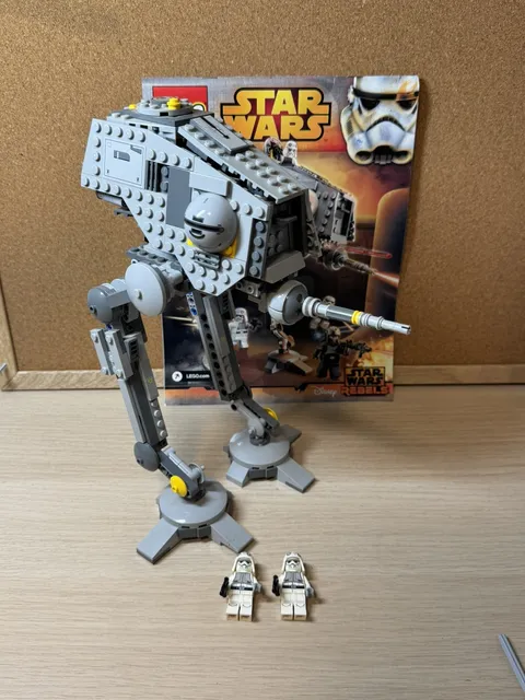 LEGO Star Wars AT-DP 75083 - 95% Complete with 2 Minifigures Manual included