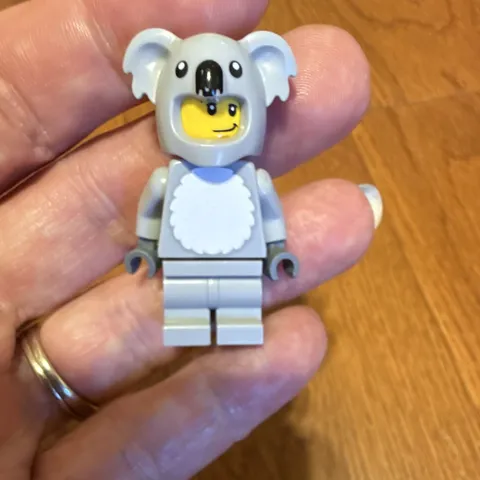 LEGO Koala Costume Minifigure - Koala Character, Plastic Figure