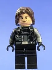 LEGO Super Heroes Winter Soldier - Dark Brown Hair sh0257 76051 76047
