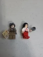 Henry Jones Sr. Female & Map Crusade Indiana Jones LEGO® Minifigure Mini Figure
