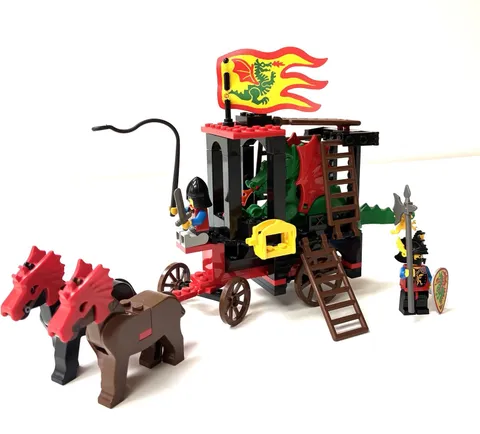 LEGO Castle 6056 Dragon Wagon Dragon Knights, complete w/ instructions, no box