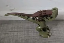 LEGO Jurassic World Dinosaur Velociraptor Incomplete 