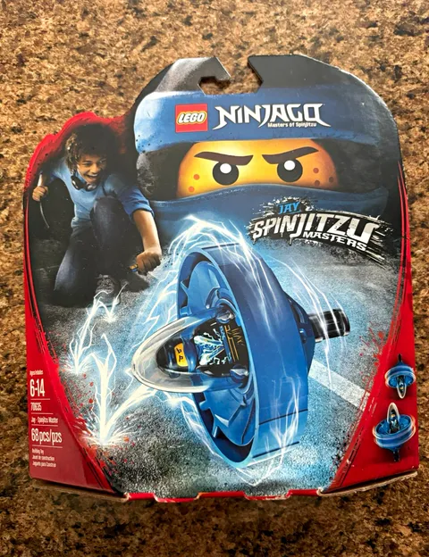LEGO NINJAGO 70635 Jay Spinjitzu Masters Spinner Set 68 pcs Box