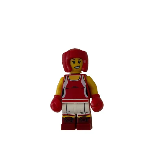 Lego Kickboxer Minifigure Red Female Collectible Series 16