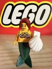Lego Fairytale Mermaid Minifigure With Accessory