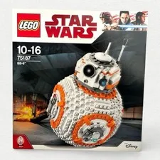 LEGO 75187 Star Wars BB-8 Complete Set Box Movies Space Plastic White Orange