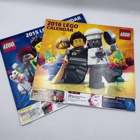 2 LEGO Caledar ( 2015 and 2016 ) New Sealed E2-14