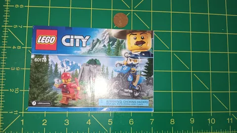LEGO City 60170 Instruction Manual Booklet Loose Original Guide Leaflet Paper