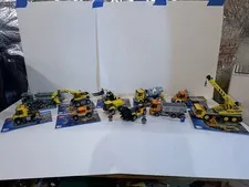 Lego Car Bundle - Construction Vehicle Pack - Disassembled and Cleaned Retired