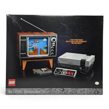 Lego NES Nintendo Entertainment System 71374 Retired Factory Sealed DAMAGED BOX