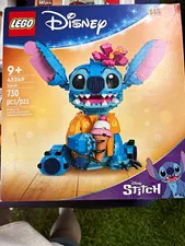 LEGO Disney Stitch 43249 730 pcs Complete Set Boxed Ages 9+