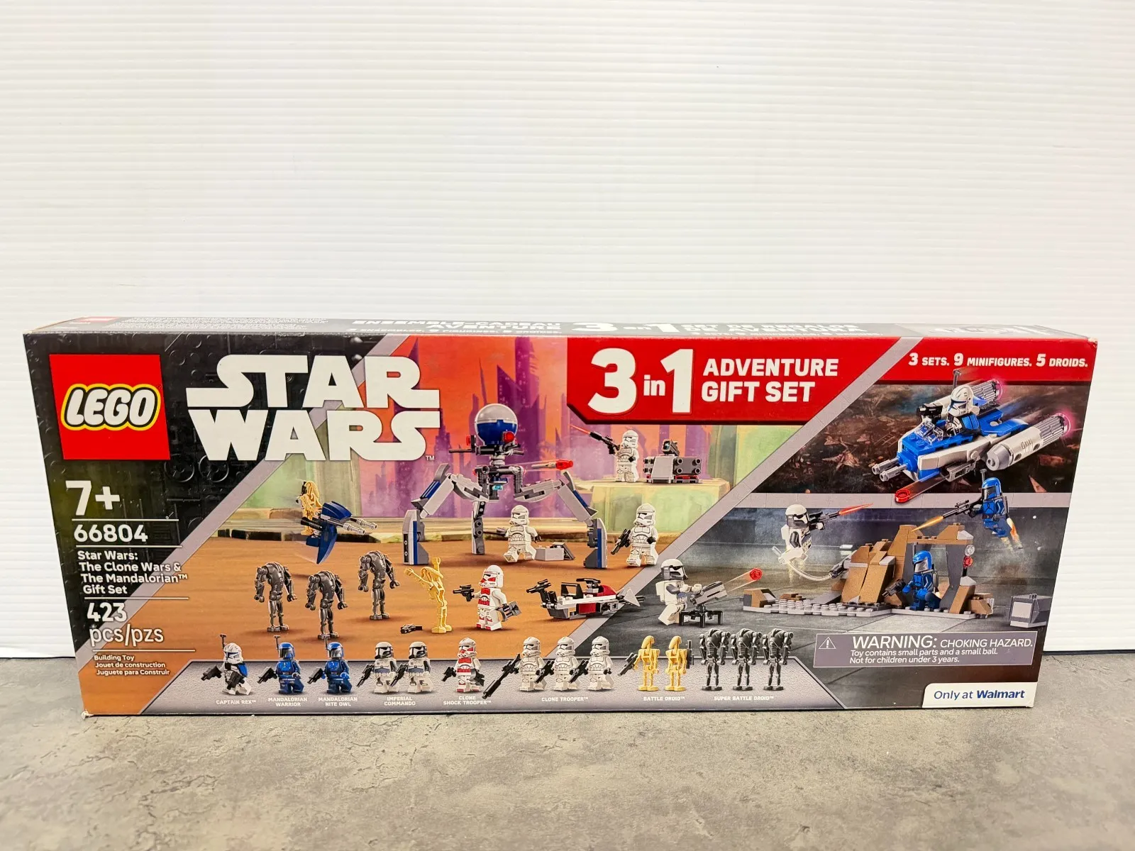 NEW SEALED Lego Star Wars Bundle Pack, 3 in 1  Gift Set 66804