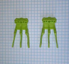2 Bionicle Lego 61806 Lime Green Small Claw Hand w/ Axle Hole or foot Lot of 2