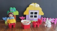Lego Duplo Disney Princess SNOW WHITE'S COTTAGE #6152 Complete No Box