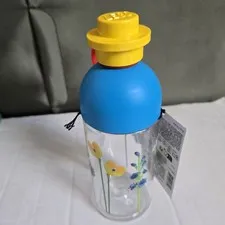 Lego  500ML  Transparent Drinking Bottle Great for School  BRAND NEW