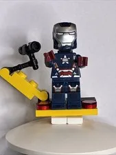 LEGO Iron Man 3 30168 Iron Patriot Minifigure Complete Rare Marvel