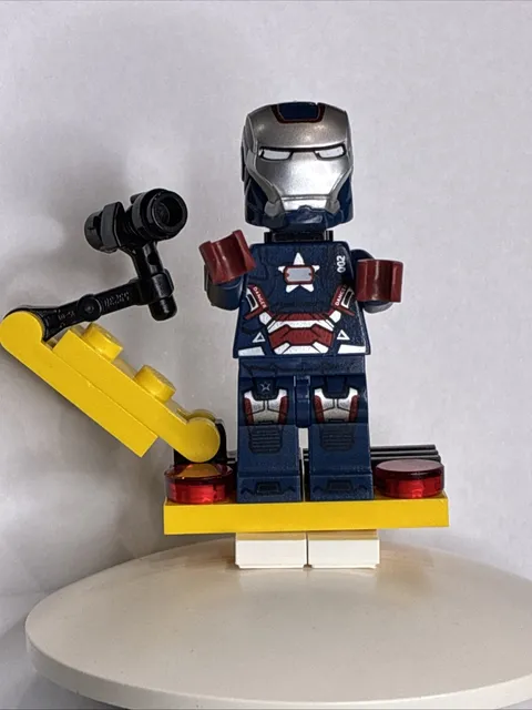 LEGO Iron Man 3 30168 Iron Patriot Minifigure Complete Rare Marvel