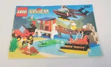 LEGO System 6563 Gator Landing Town Leisure Set Vintage Instruction Manual 