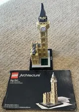 LEGO ARCHITECTURE: Big Ben (21013) 100% Complete with Instructions