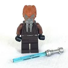 LEGO Star Wars Plo Koon Minifigure - 8093 7676 Jedi w/ Light Saber