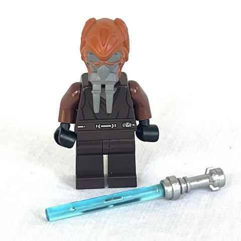 LEGO Star Wars Plo Koon Minifigure - 8093 7676 Jedi w/ Light Saber