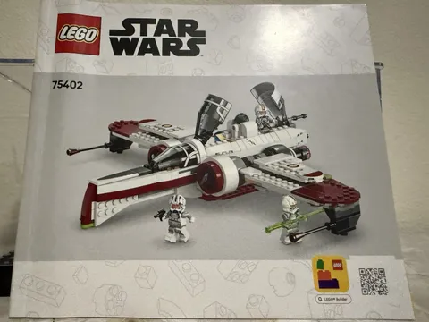 LEGO® Star Wars™ 75402 ARC-170 Starfighter™ Instruction Manual Only!