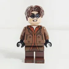 Lego Dr. Octopus Minifigure Reddish Brown Outfit 76321 sh1060