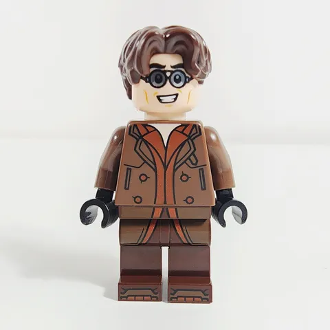 Lego Dr. Octopus Minifigure Reddish Brown Outfit 76321 sh1060
