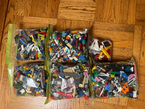 LEGO 23 lbs Pounds Random Parts Pieces Building Plates Blocks Bulk Lot