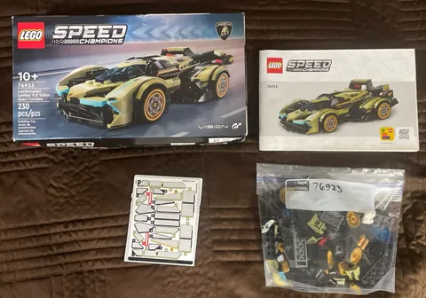 LEGO Lamborghini Lambo V12 Vision GT 76923 100% Complete