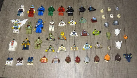 Lego Ninjago and Legends of Chima Minifgure and Parts lot