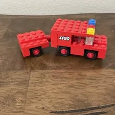 Vintage 1970s / 1980s LEGO - Fire Truck / Emergency Vehicle