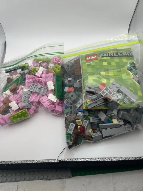 Lego Minecraft Incomplete Set And Extra Pig Parts See Pictures