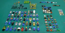 LEGO Minifigure Bulk Parts Lot – Torsos, Heads, Legs, Accessories – 100+ Pieces