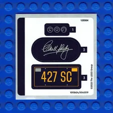 New LEGO Icons Shelby Cobra 427 S/C 10357 Sticker Sheet Qty 1