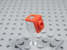LEGO Red 1x1 Neck Bracket Minifig BV