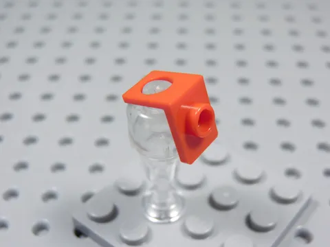 LEGO Red 1x1 Neck Bracket Minifig BV