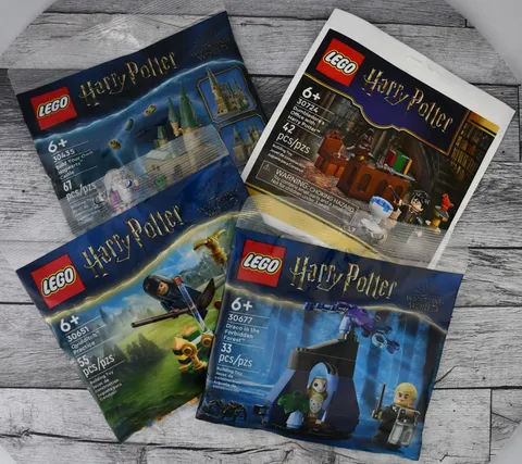 Lego Harry Potter Lot of 4 Polybag Sets: 30677, 30435, 30651, 30724