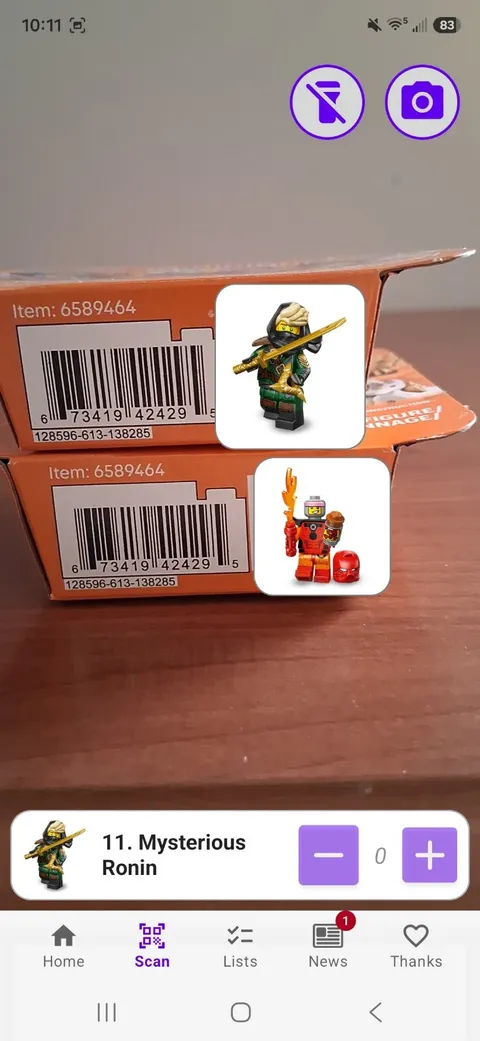 LEGO Series 29 CMF 71052 Mysterious Ronin & Bionicle Cosplayer - New & Sealed!