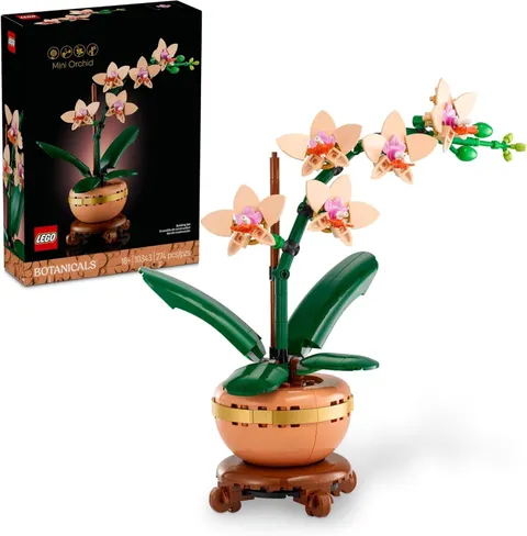 Lego Flowers Bouquet Building Set, Creative Artificial Wildflowers Botanical