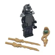 LEGO Ninjago Minifigure Lord Garmadon 4 Arms (Genuine) Used Free Shipping 