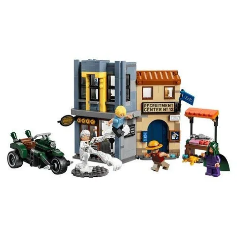 New LEGO 75642 ONE PIECE Building Set Accountability with Captain Smoke