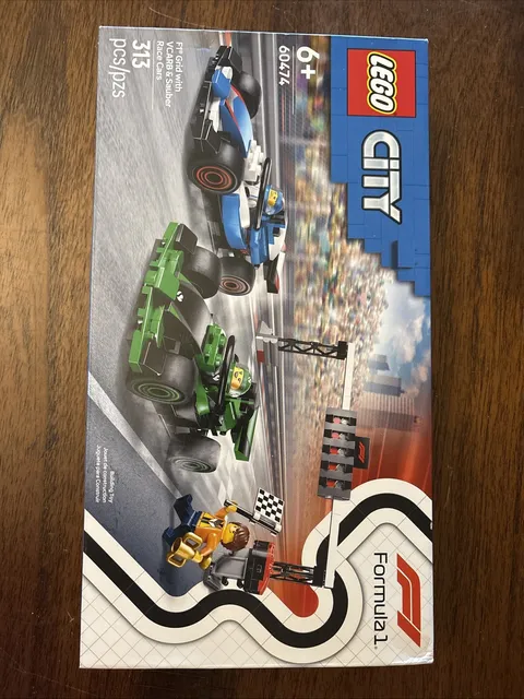 LEGO CITY: F1 Grid with Vcarb & Sauber Race Cars (60474) New Unopened