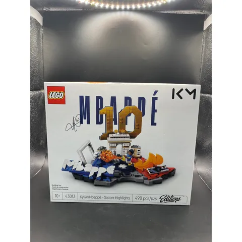 LEGO 43013 Kylian Mbappe Soccer Highlights Editions 490 pcs Factory Sealed NEW